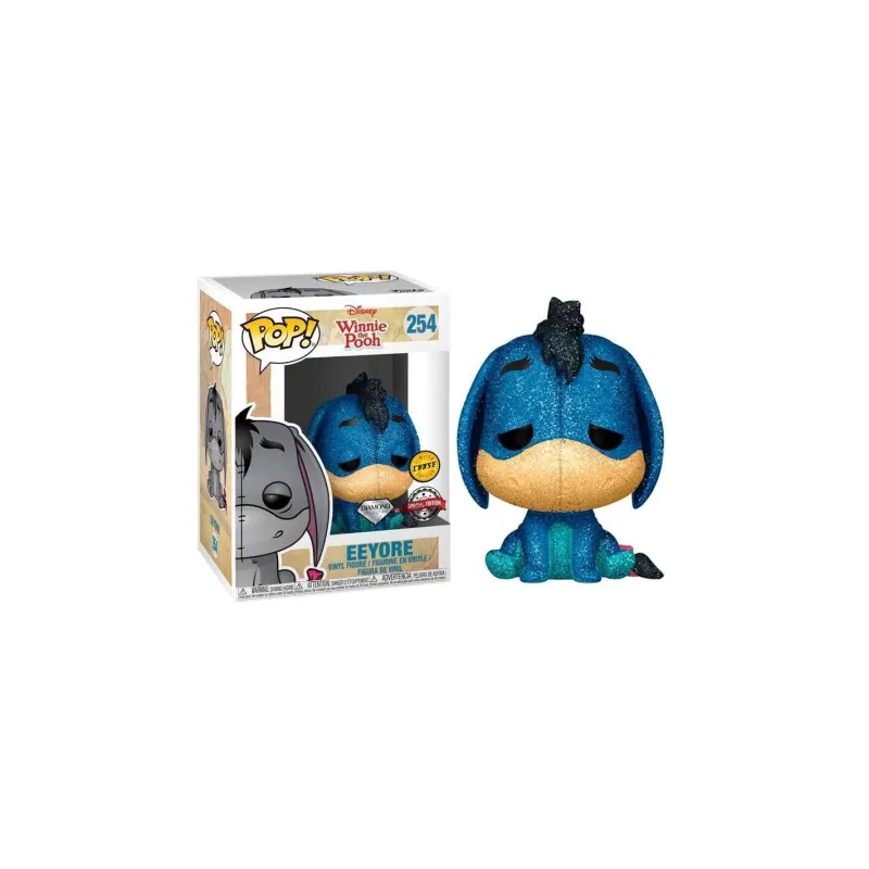 Funko Pop! Winnie the Pooh: Eeyore (254)(Special Edition/Diamond Collection/Limited Edition Chase)