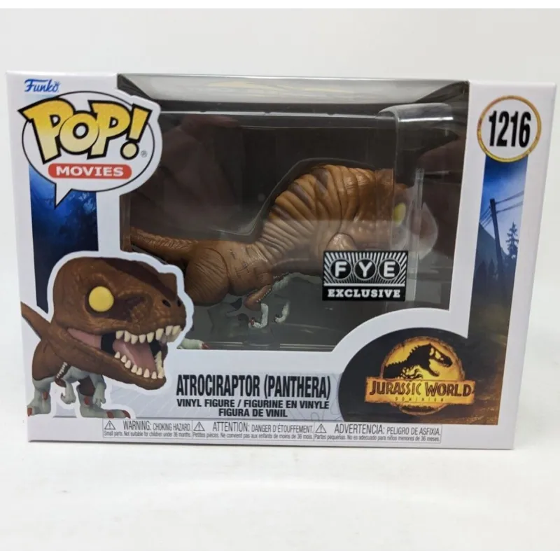 Funko Pop! Jurassic World Dominion: Atrociraptor (Panthera)(1216)(FYE Exclusive)