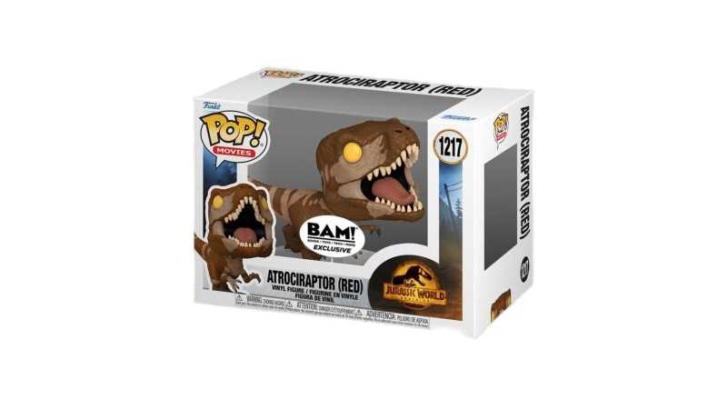 Funko Pop! Jurassic World Dominion: Atrociraptor (Red)(1217)(BAM! Exclusive)