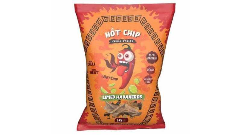 Hot Chip Chilli Strips Limed Habaneros (80gr)