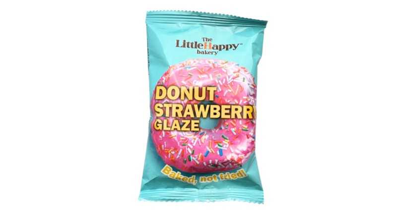 The Little Happy Bakery Donut Strawberry Glaze (60gr)