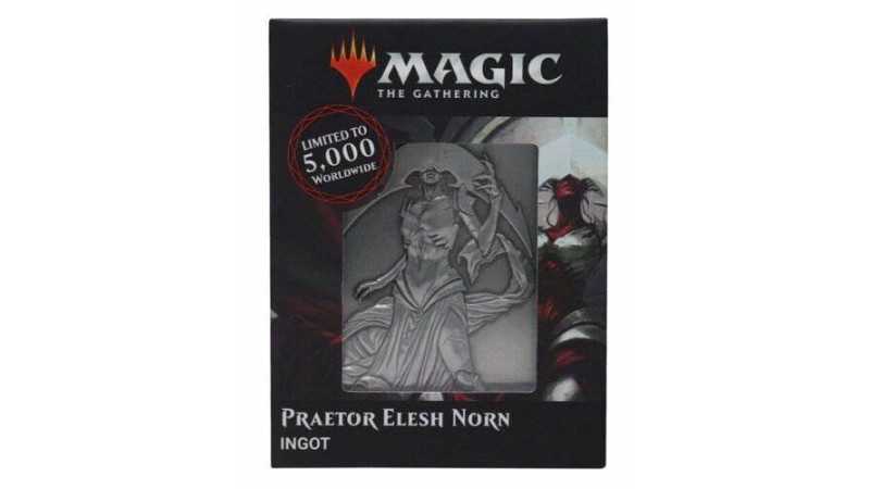 Magic the Gathering: Praetor Elesh Norn Ingot Metal Collectible Card (Limited to 5000 Worldwide)