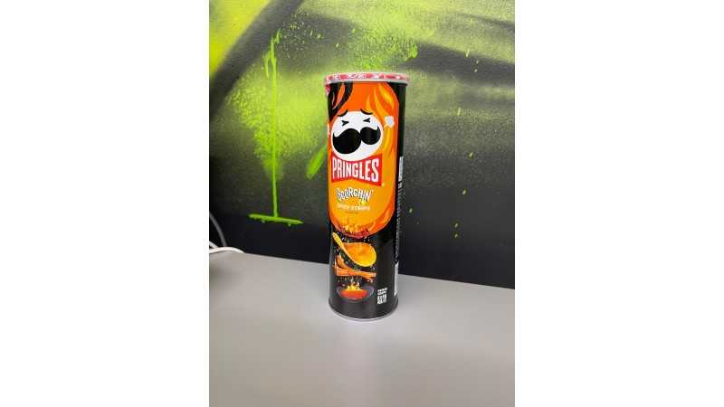 Pringles Super Hot Spicy Strips Flavour (110gr)