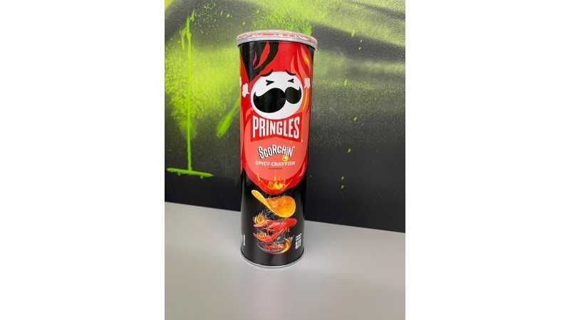 Pringles Super Hot Spicy Crayfish Flavour (110gr)