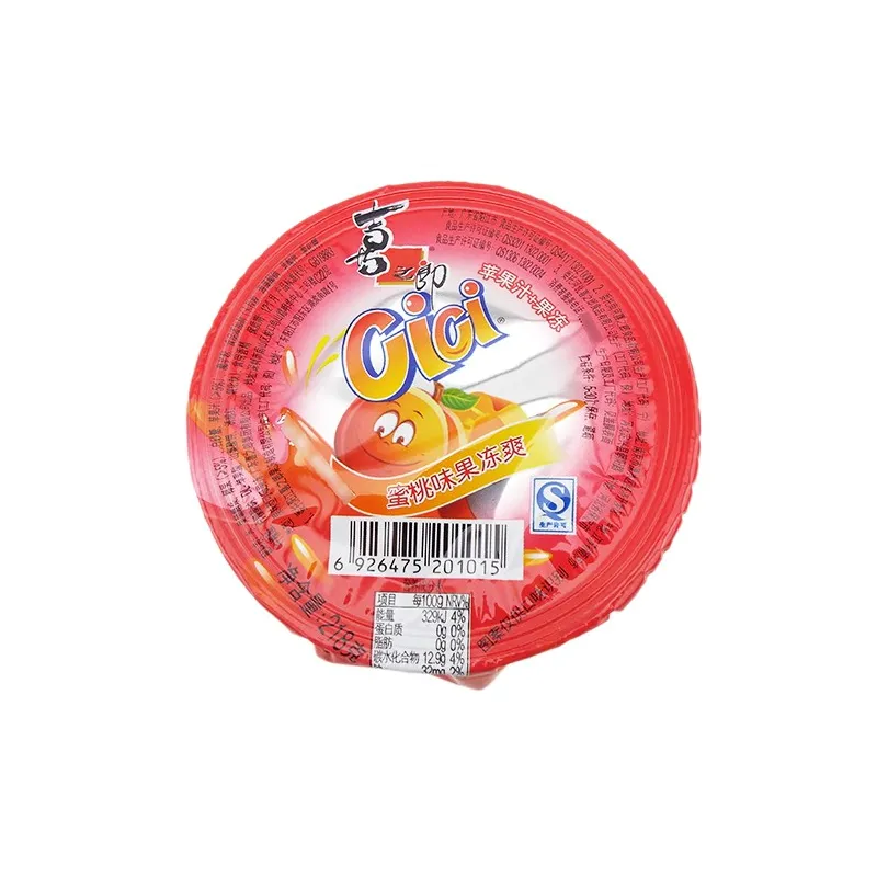 Cici Big Jelly gusto Pesca con Nata de Coco (218gr)