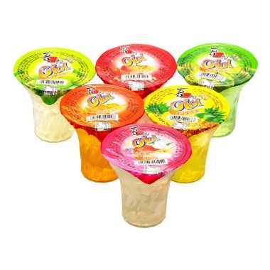 Cici Big Jelly gusto Pesca con Nata de Coco (218gr)