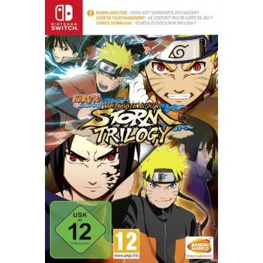 Cover Frontale Naruto Ultimate Ninja Storm Trilogy Nintendo Switch