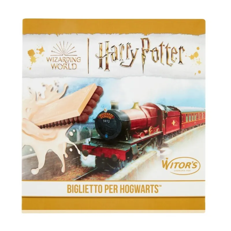 Witor's Harry Potter: Biglietto per Hogwarts (Biscotto Wafer al Cioccolato Bianco)(6x21gr)