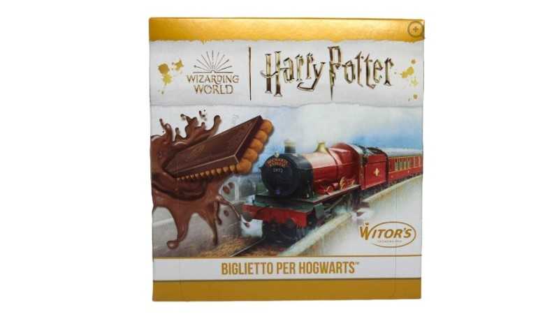 Witor's Harry Potter: Biglietto per Hogwarts (Barretta Wafer al cioccolato al Latte)(6x21gr)