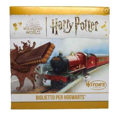 Witor's Harry Potter: Biglietto per Hogwarts (Barretta Wafer al cioccolato al Latte)(6x21gr)