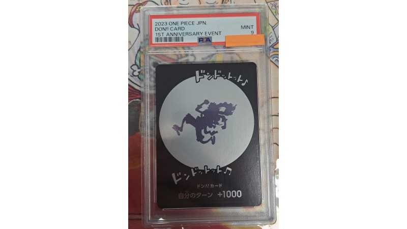 2023 One Piece JPN: Don!! Card 1ST Anniversary Event PSA Mint 9 (Ed. Jap)