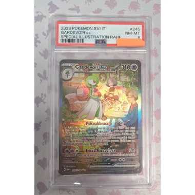 2023 Pokémon SVI IT: 245 Gardevoir ex (Special Illustration Rare) PSA NM-MT 8 (Ed. Ita)