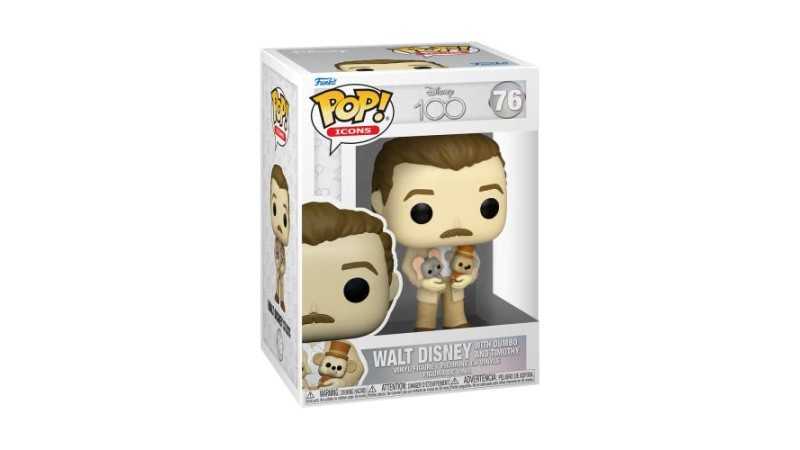 Funko Pop! Disney100: Walt Disney and Dumbo & Timothy Plush (76)