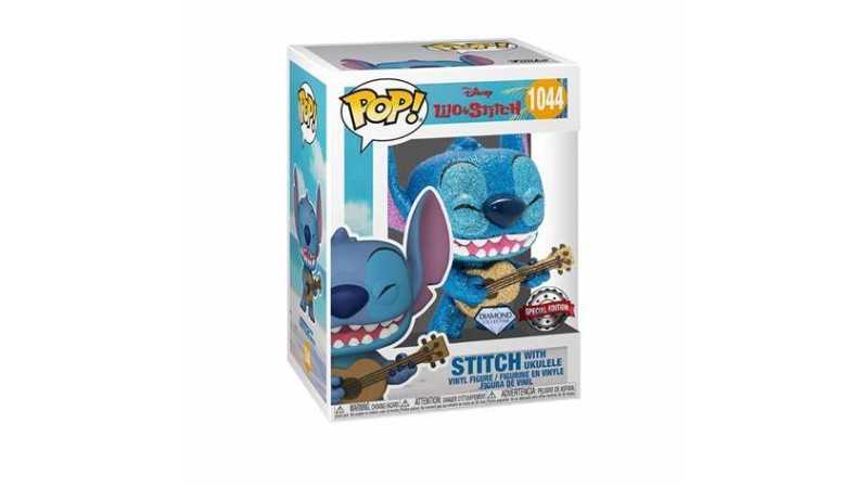 Funko Pop! Lilo & Stitch: Stitch with Ukulele (1044)(Special Edition/ Diamond Collection)