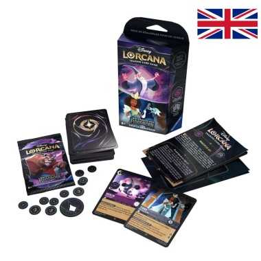 Disney Lorcana: "Rise of the Floodborn" Starter Deck (Ed. Ing)(Ametista/Ferro)