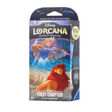 Disney Lorcana: "The First Chapter" Starter Deck (Ed. Ing)(Zaffiro/Ferro)