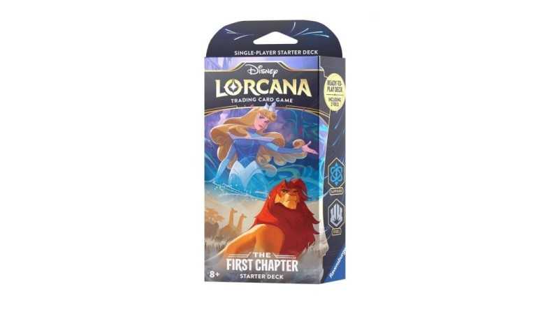 Disney Lorcana: "The First Chapter" Starter Deck (Ed. Ing)(Zaffiro/Ferro)