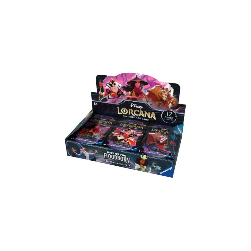 Disney Lorcana: "Rise of the Floodborn" Boosters Box (Ed. Ing/24 Boosters)