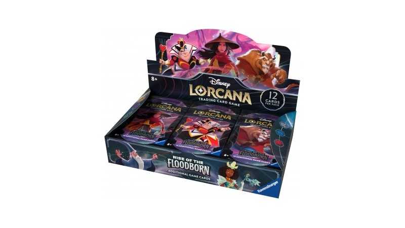 Disney Lorcana: "Rise of the Floodborn" Boosters Box (Ed. Ing/24 Boosters)