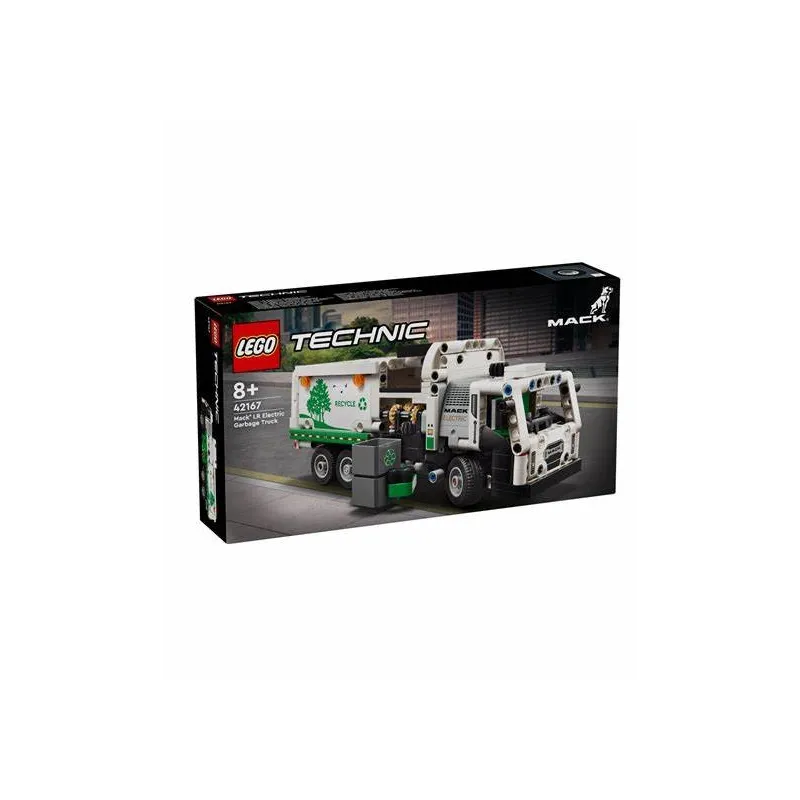 Lego Technic 42167: Mack LR Electric Garbage Truck (8+)