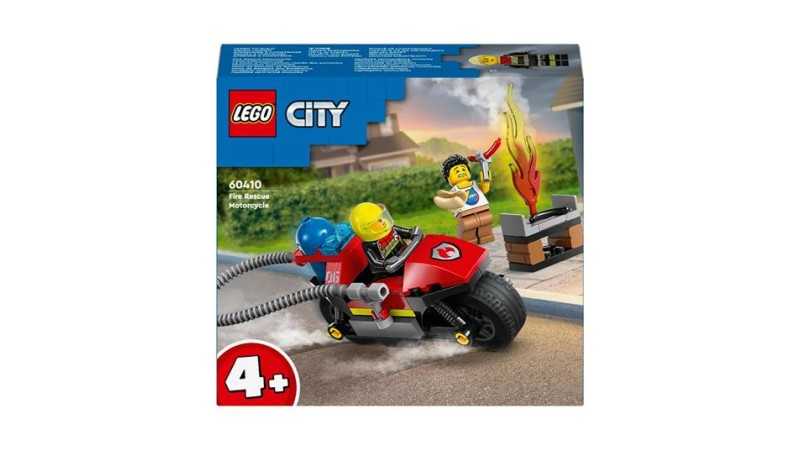 Lego City 60410: Fire Rescue Motorcycle (4+)