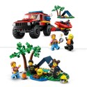 Lego City 60412: 4x4 Fire Engine with Rescue Boat (5+)