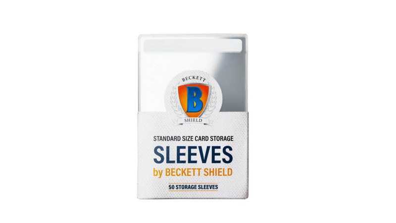 Beckett Shield Standard Size Card Storage (50 Storage Sleeves)