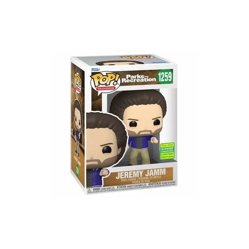 Funko Pop! Parks & Recreation: Jeremy Jamm (1259)(2022 Summer Convention)