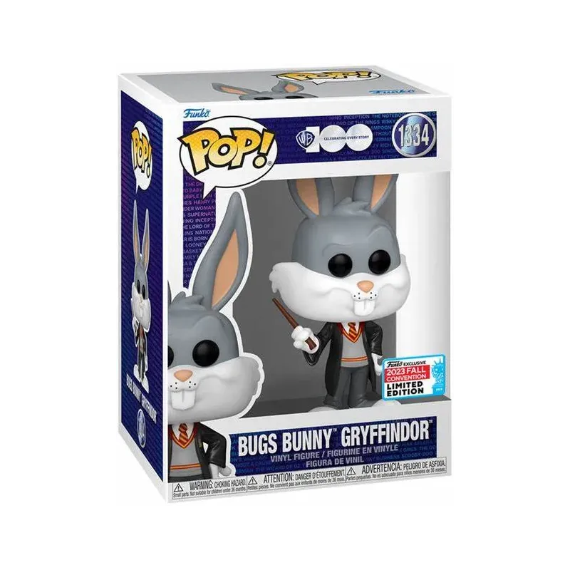 Funko Pop! WB100: Bugs Bunny Gryffindor (1334)(2023 Fall Convention)