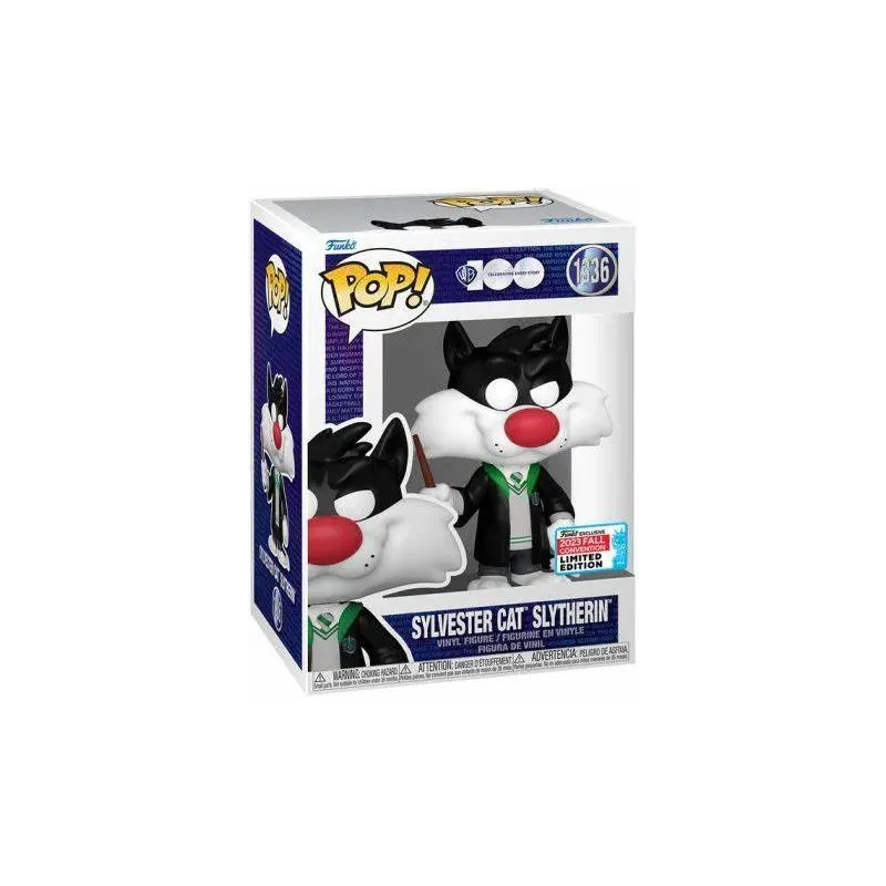 Funko Pop! WB100: Sylvester Cat Slytherin (1336)(2023 Fall Convention)