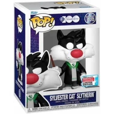 Funko Pop! WB100: Sylvester Cat Slytherin (1336)(2023 Fall Convention)