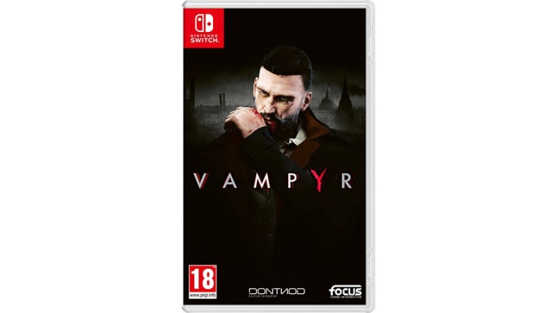 Cover Frontale Vampyr Nintendo Switch