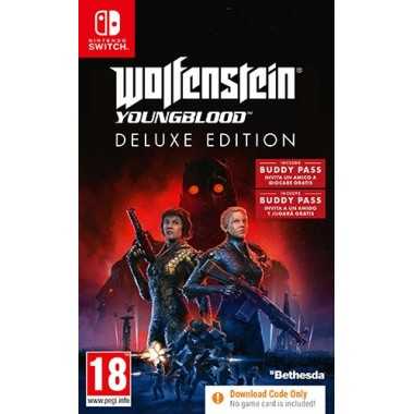 Cover Frontale Wolfenstein: Youngblood Deluxe Edition Nintendo Switch