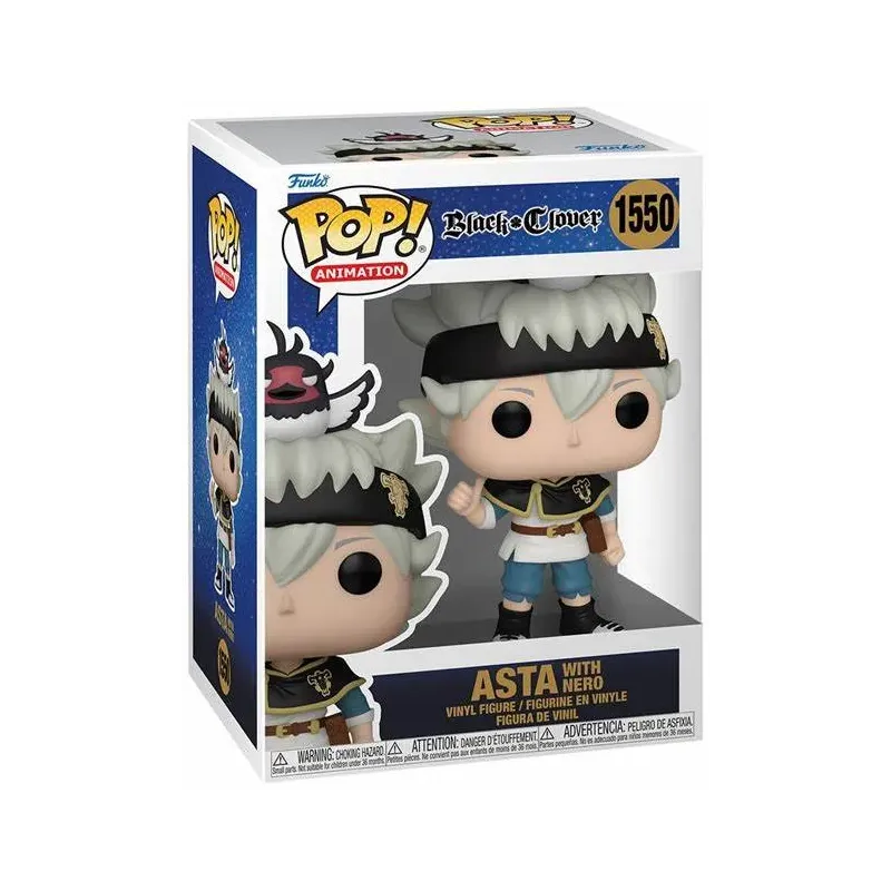 Funko Pop! Black Clover: Asta with Nero (1550)