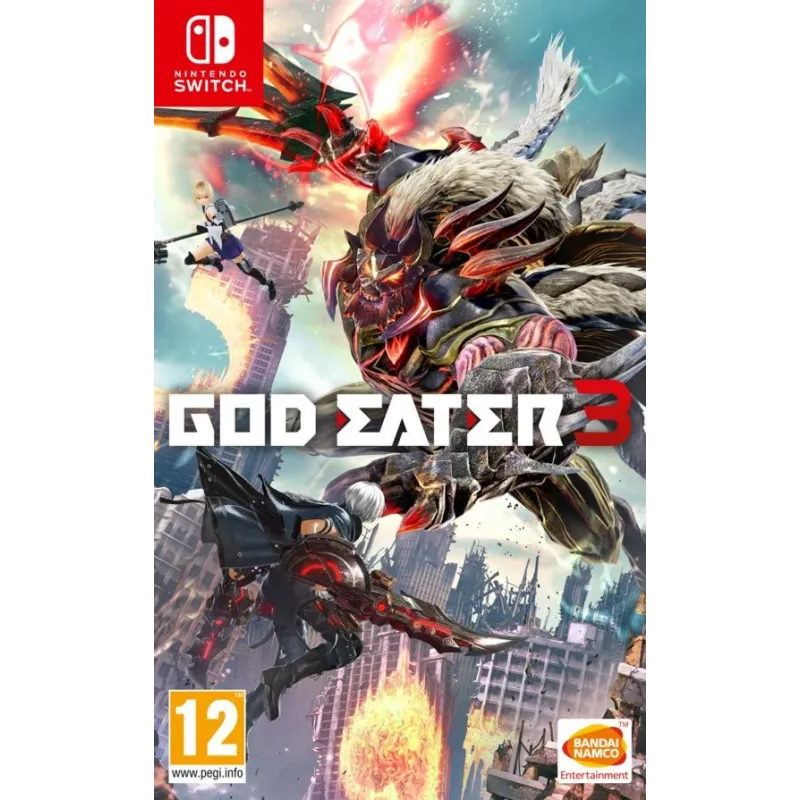 Cover Frontale God Eater 3 Nintendo Switch