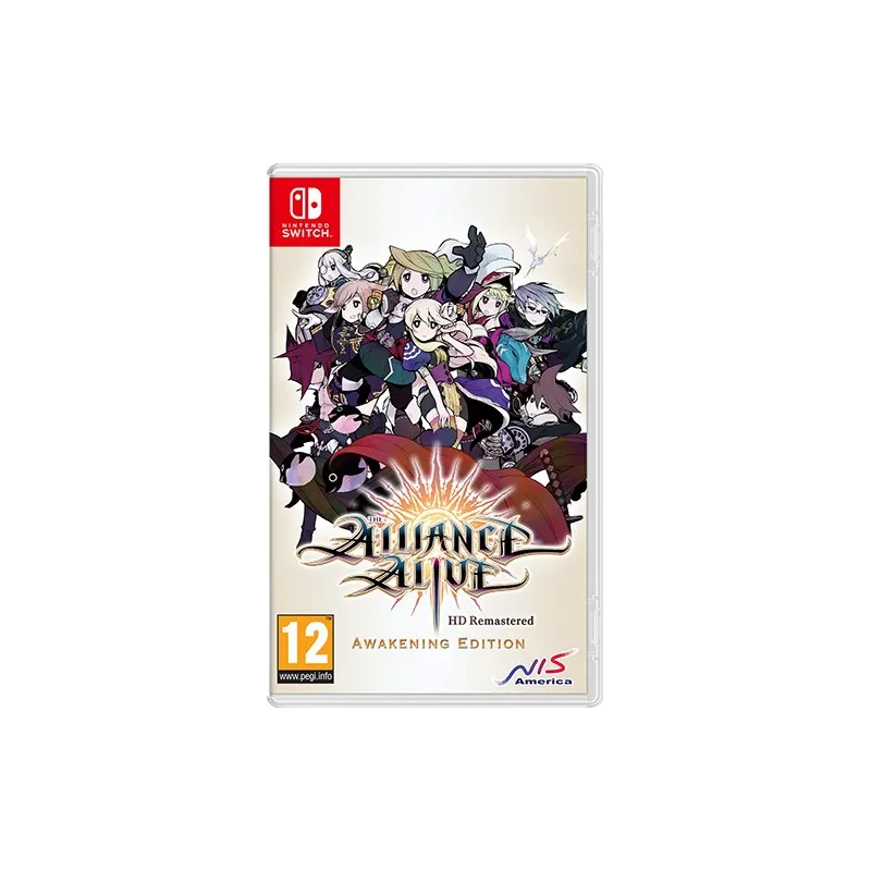 Cover Frontale The Alliance Alive Remast.Awakening Ed. Nintendo Switch