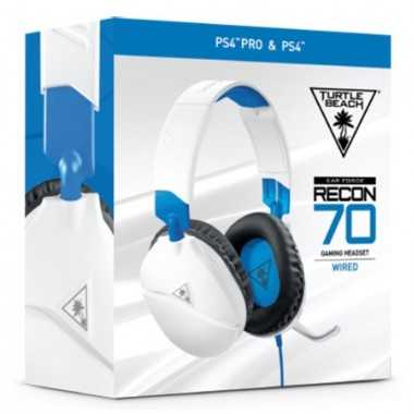 TURTLEBEACH Cuffie Recon 70P White per PlayStation PS4 realizzato da Turtlebeach