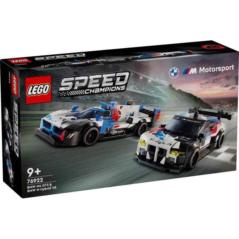 Lego Speed Champions: BMW M4 GT3 & BMW M Hybrid V8 (76922)