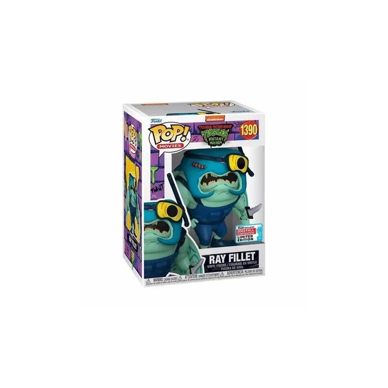 Funko Pop! TMNT Mutant Mayhem: Ray Fillet (1390)(2023 Fall Convention)