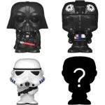 Funko Bitty Pop! Star Wars 4Pack: Darth Vader/Stormtrooper/ Tie Fighter Pilot