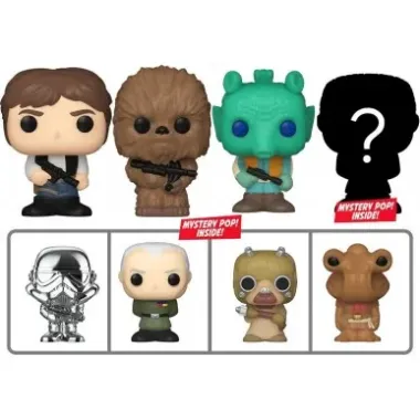 Funko Bitty Pop! Star Wars 4Pack: Han Solo/Chewbacca/Greedo