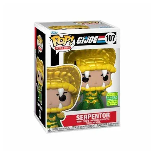 Funko Pop! G.I.Joe: Serpentor (107)(2022 Summer Convention)