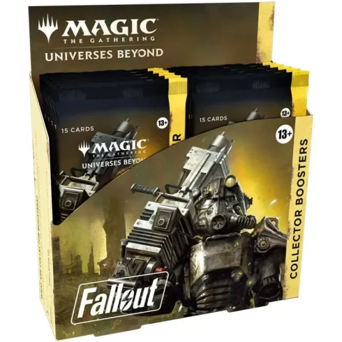 Magic The Gathering "Universes Beyond": Fallout Collector Booster Box (Ed. Ing/12 Boosters)