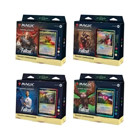 Magic the Gathering Universes Beyond: Fallout Mazzi Commander (Ed. Ita)