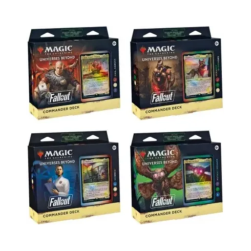 Magic the Gathering Universes Beyond: Fallout Commander Decks (Ed. Ing)