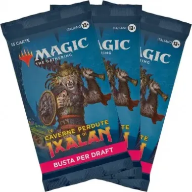 Magic the Gathering: "Le Caverne perdute di Ixalan" Box Buste del draft (Ed. Ita)(36 Buste)