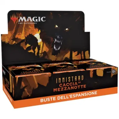 Magic the Gathering: "Innistrad: Caccia di Mezzanotte" Box Buste dell'Espansione (Ed. Ita/30 Buste)