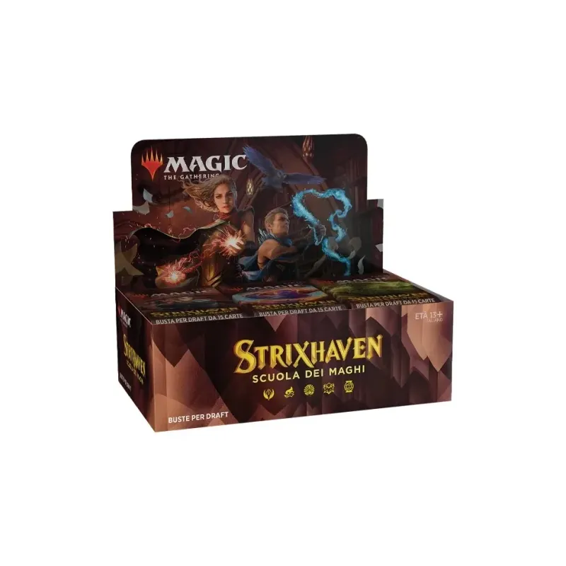 Magic the Gathering: "Strixhaven: Scuola di maghi" Box Buste per Draft (Ed. Ita/36 Buste)