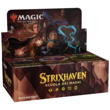 Magic the Gathering: "Strixhaven: Scuola di maghi" Box Buste per Draft (Ed. Ita/36 Buste)