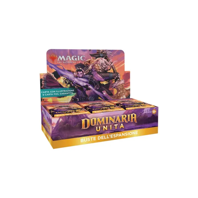 Magic the Gathering: "Dominaria Unita" Box Buste dell'Espansione (Ed. Ita/30 Buste)